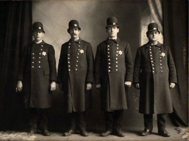 East St. Louis police, c. 1910
